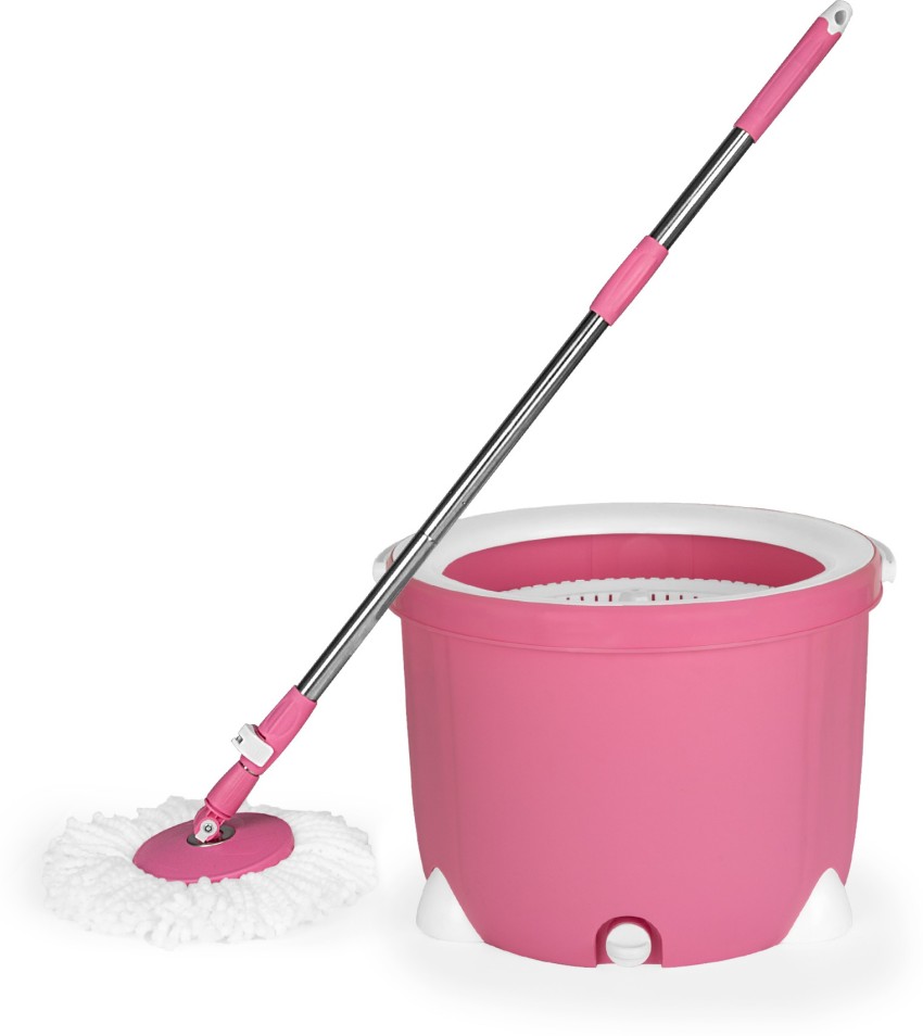 Wonder Spin Floor Cleaning single Bucket Mop Set Price in India - Buy  Wonder Spin Floor Cleaning single Bucket Mop Set online at